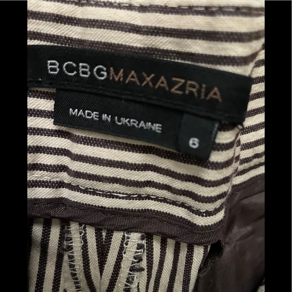 BCBG Maxazria Striped Shorts 6 - Picture 8 of 9